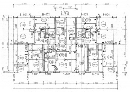 Obr. 5: Výkres skladby nejvyššího stropu (bez návazných spojovacích článků se sousedními sekcemi)