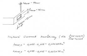 Obr. 8: Tvar hmoždinky podle ČSN 731201 z r. 1986 a ČSN 731211 z r. 1987