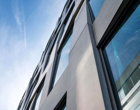 Ukázka sklovláknobetonových fasádních panelů