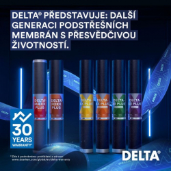 DELTA představuje další generaci podstřešních membrán s přesvědčivou životností