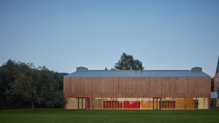 Sportovní hala / tělocvična ZŠ Nový Hrozenkov (foto: BoysPlayNice)