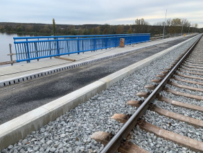 Most přes Labe ve Štětí