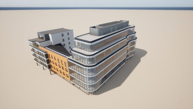 Polyfunkční dům Václav - vizualizace