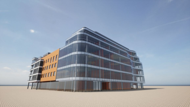 Polyfunkční dům Václav - vizualizace