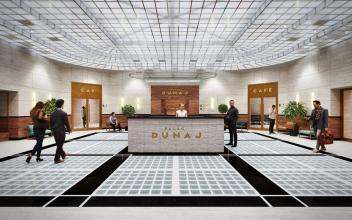 Palác Dunaj - vizualizace