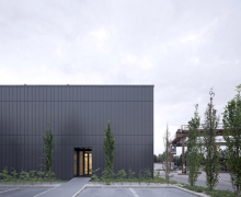 Prefabrikovaný betonový skelet se systémem sloupů, průvlaků a ztužidel