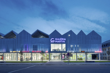Obchodní centrum Galéria Martin, architekt A8000