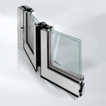 Schüco AS FD 75 (hliníkový systém, základní stavební hloubka 75 mm)