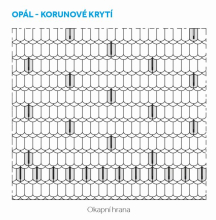 Opál - korunové krytí