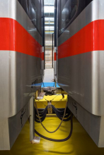 Akce zahrnovala jak rekonstrukci vnitřních prostor, tak kompletní výměnu technologií