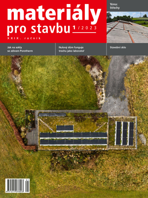 Materiály pro stavbu 1/2023