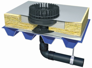 Detail instalace ve střeše