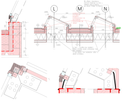 Detail řešení střešních světlíků