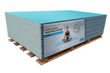 BLUE AKUSTIK - vylepšuje významně akustické vlastnosti příčky za příznivou cenu