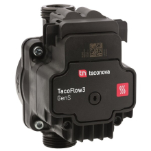 Díky svým velmi kompaktním rozměrům je TacoFlow3 GenS jedním z nejmenších čerpadel na trhu, a proto se ideálně hodí pro instalaci do různých systémů. Současně přesvědčí vynikajícím výtlakem až 8,5 metru