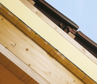 Obr. 16: Bauder PIR – skladba při montáži