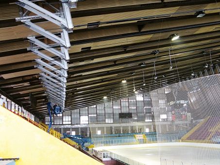 Obr. 2: Pohľad na rekonštruovanú strešnú konštrukciu