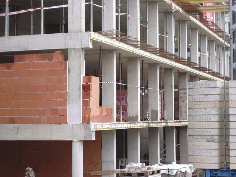 Obr. 9: Zabudované izonosníky Schöck Isokorb