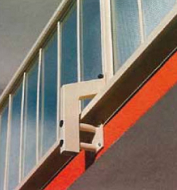 Obr. 10: Kotvení sloupku zábradlí