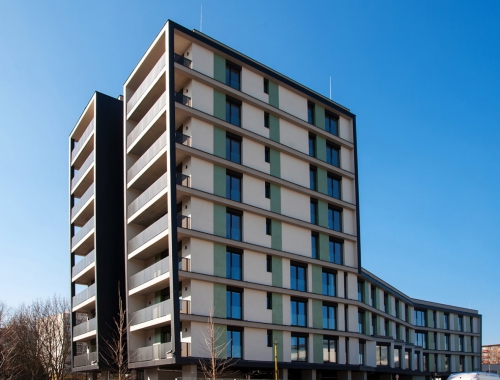 Obr. 9: Bytový dům Auto Jarov, Praha 3