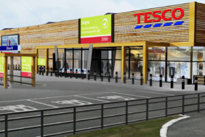 Tesco otevře v Jaroměři ekologicky šetrný hypermarket