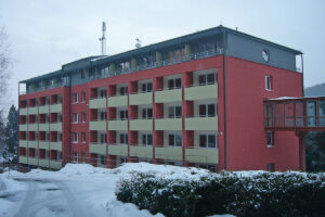 Nástavba LD Janáček v Teplicích z konstrukcí LindabConstruline-FERMACELL