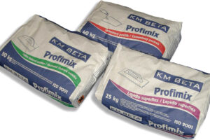 KM Beta nabízí ucelený sortiment maltových a omítkových směsí PROFIMIX
