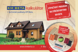 KM Beta představuje nový program na výpočet potřebných střešních prvků