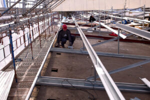 Rekonstrukce školy v Bjärnumu s použitím produktů Lindab