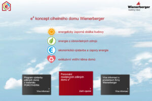 Wienerberger představil v rámci konceptu domu budoucnosti e4 optimalizační kalkulátor