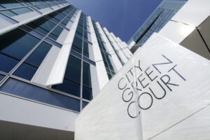 Desky Knauf v budově City Green Court