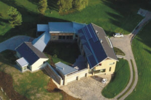 Materiál RHEINZINK na usedlosti v Orlově u Příbrami