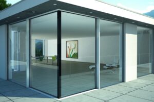 Posuvný systém Schüco ASS 77 PD.SI nově s možností unikátního rohového řešení