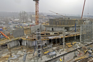 Budova Světa techniky je sama o sobě technikou lahůdkou