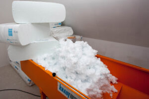 Supafil – foukaná izolace z panenského skelného vlákna