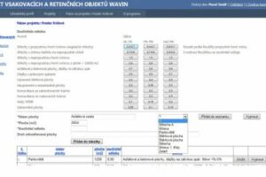 Návrh vsakovacích a retenčních objektů