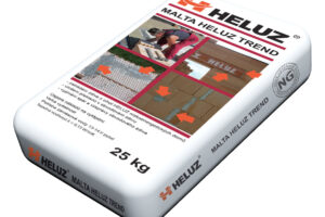 Nová malta HELUZ Trend překvapí tepelněizolačními vlastnostmi