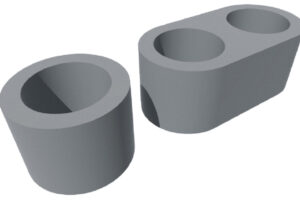 Designové tvarovky RONDE BLOCK – novinka Presbetonu