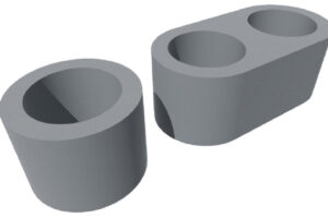 Designové tvarovky RONDE BLOCK – novinka Presbetonu