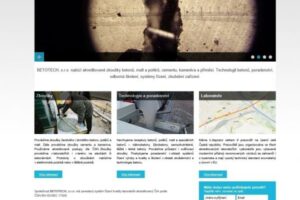 Nový web www.betotech.cz pro zkoušení a navrhování betonu