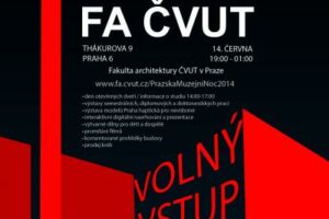 Pražská muzejní noc na Fakultě architektury ČVUT