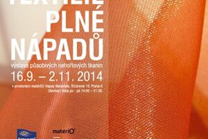 Výstava nehořlavých látek Textilie plné nápadů