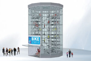 U metra Háje vyroste parkovací dům pro kola za 9,5 miliónu