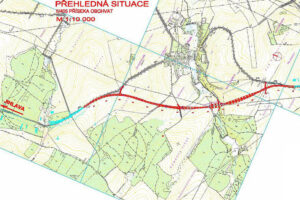 Tříkilometrový obchvat obce Příseka postaví za 114 miliónů firmy Colas a Eurovia