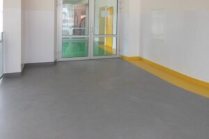 Materiály Thomsit při dostavbě gymnázia v Ústí nad Labem