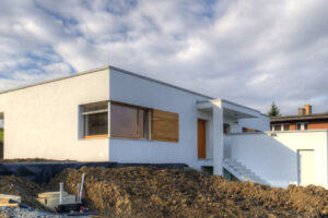 Pasivní rodinný dům v Novém Jičíně postavený z Ytongu – funkčnost, úspornost a design