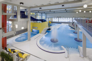 Protiskluzné dlaždice RAKO zvýšily bezpečnost návštěvníků nového aquaparku v Mladé Boleslavi