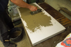 Inovace procesu výroby fasádních systémů ETICS