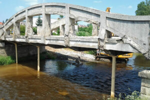 Most přes Svratku v Jimramově