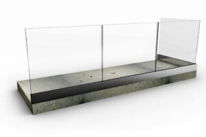 Porovnanie vplyvu kotvenia zábradlí z vrstveného skla